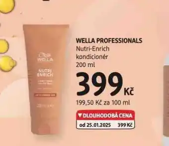 dm drogerie Wella professionals kondicioner nabídka