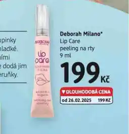 dm drogerie Deborah milano peeling na rty nabídka