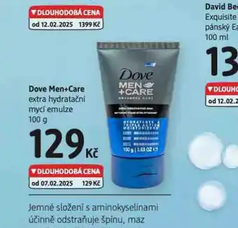 dm drogerie Dove men+care mycí emulze nabídka