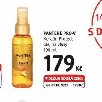 dm drogerie Pantene pro v olej na vlasy nabídka