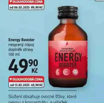 dm drogerie Energy booster doplněk stravy nabídka