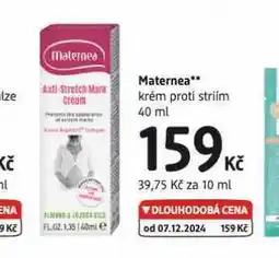 dm drogerie Maternea krém protri striím nabídka