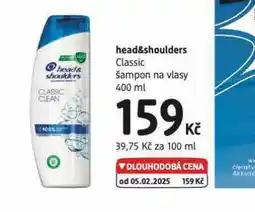 dm drogerie Head&shoulders šampon nabídka