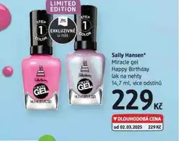 dm drogerie Sally hansen lak na nehty nabídka