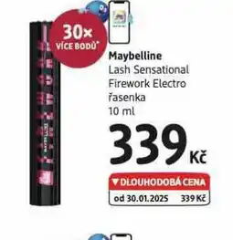 dm drogerie Maybelline řasenka nabídka