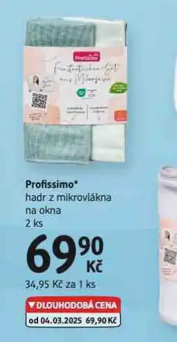 dm drogerie Profissimo hadr na okna nabídka