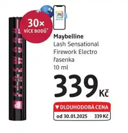 dm drogerie MAYBELINE Lash Sensational Firework Electro řasenka nabídka