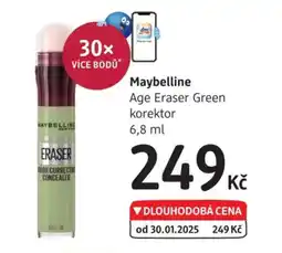 dm drogerie MAYBELINE Age Eraser Green korektor nabídka