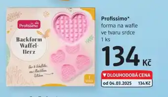 dm drogerie Profissimo forma na wafle nabídka