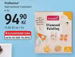 dm drogerie Profissimo diamantové malování nabídka