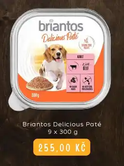 Zoohit Briantos Delicious Paté nabídka