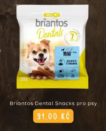 Zoohit Briantos Dental Snacks pro psy nabídka