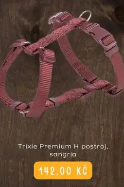 Zoohit Trixie Premium H postroj, sangria nabídka