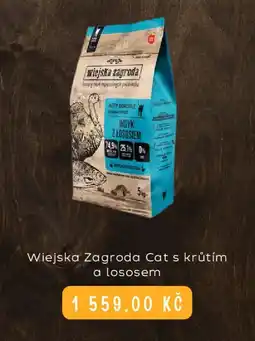 Zoohit Wiejska Zagroda Cat s krůtím a lososem nabídka