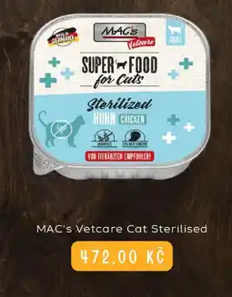 Zoohit MAC's Vetcare Cat Sterilised nabídka