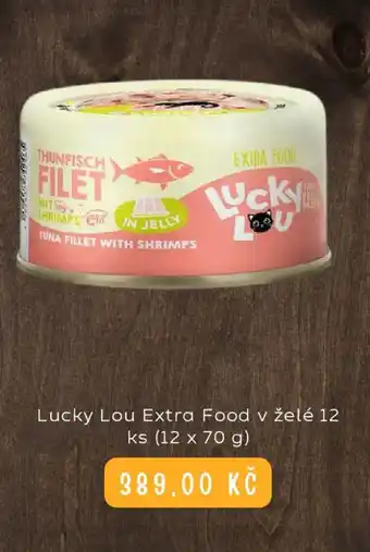 Zoohit Lucky Lou Extra Food v želé 12 nabídka