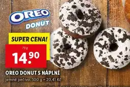 Lidl Oreo donut s náplní nabídka