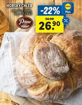 Lidl Horský chléb nabídka