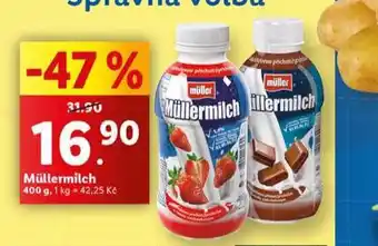 Lidl Müllermilch nabídka