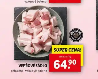 Lidl Vepřové sádlo nabídka