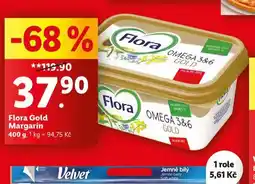 Lidl Flora gold margarín nabídka