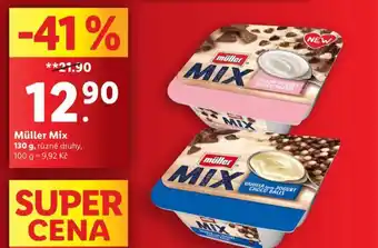 Lidl Müller mix nabídka