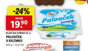 Lidl Palouček v kelímku nabídka