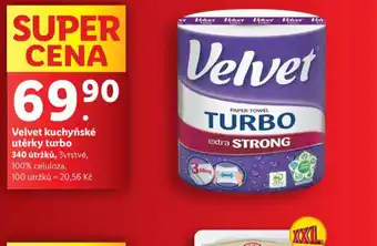 Lidl Velvet kuchyňské utěrky turbo nabídka