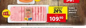 Lidl Šunka nejvyšší jakosti nabídka