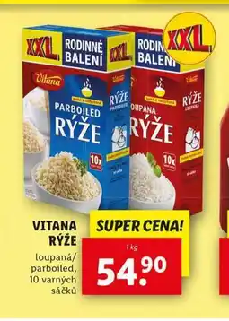 Lidl Vitana rýže nabídka