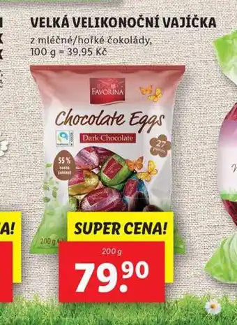 Lidl Velká velikonoční vajíčka nabídka