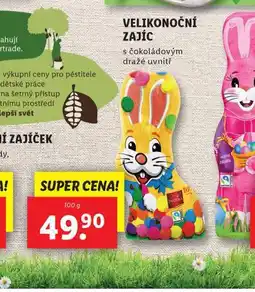 Lidl Velikonoční zajíc nabídka