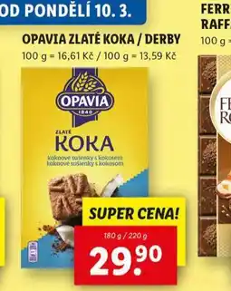 Lidl Opavia zlaté koka / derby nabídka