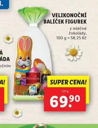 Lidl Velikonoční balíček figurek nabídka