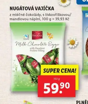 Lidl Nugátová vajíčka nabídka