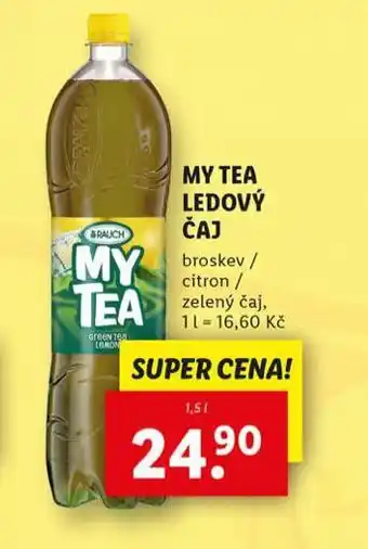 Lidl My tea ledový čaj nabídka