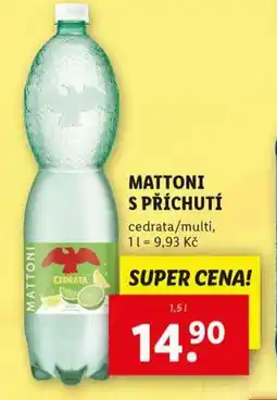 Lidl Mattoni s příchutí nabídka