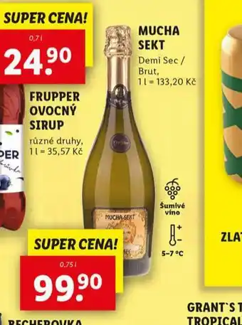 Lidl Mucha sekt nabídka