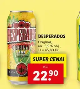 Lidl Desperados nabídka