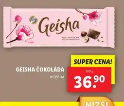 Lidl Geisha čokoláda nabídka