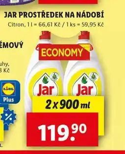 Lidl Jar prostředek na nádobí nabídka