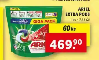 Lidl Ariel extra pods nabídka