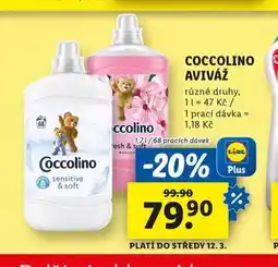 Lidl Coccolino aviváž nabídka