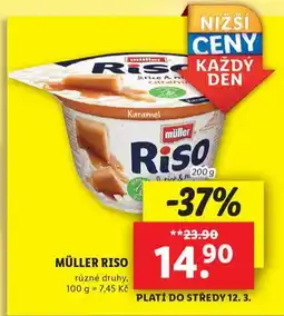 Lidl Müller riso nabídka