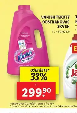 Lidl Vanish tekutý odstraňovač skvrn nabídka