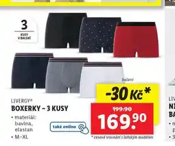 Lidl Boxerky nabídka