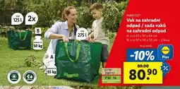 Lidl Sada vaků na zahradní odpad nabídka