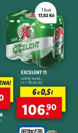 Lidl Pivo excelent 11 nabídka