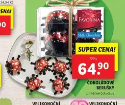 Lidl Čokoládové berušky nabídka