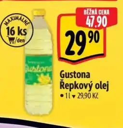 Albert Gustona Řepkový olej nabídka